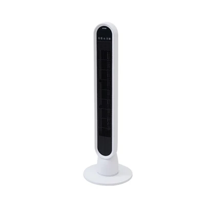 Gambar Kris Kipas Angin Berdiri Digital 36 Inch 45 Watt - Putih/Hitam