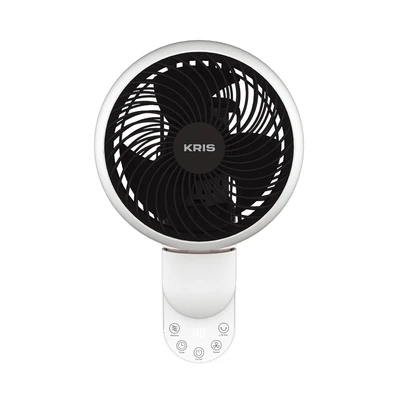 Gambar Kris Kipas Angin Dinding Sirkulasi 8 Inch 38 Watt - Putih/Hitam