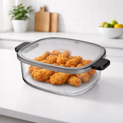 Gambar Klaz Vetro Air Fryer Digital 4 & 2 Liter 800 Watt - Hitam