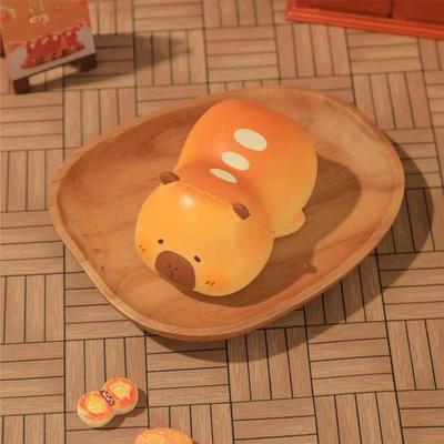 Gambar Tuntunzai Bakery Squishy Capybara - Cokelat