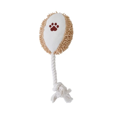 Gambar Cavea Mainan Anjing Egg Tail - Cokelat/Krem