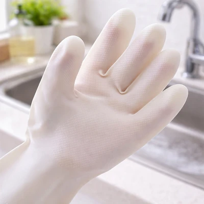 Gambar Proclean Sarung tangan Nitrile Ukuran L - Putih/Pink