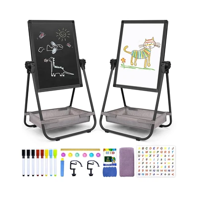 Gambar Odi Papan Tulis Art Easel 45x60 cm Set 2 in 1 - Mix