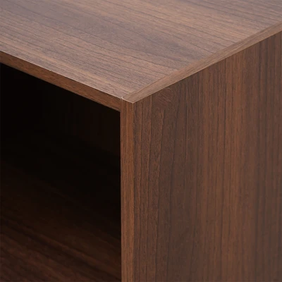 Gambar Stora Rak Buku 3 Tingkat - Cokelat Walnut
