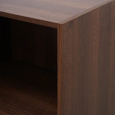 Gambar Stora Rak Buku 4 Tingkat - Cokelat Walnut