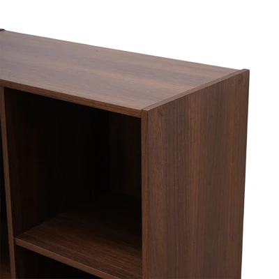 Gambar Stora Rak Buku 5 Tingkat - Cokelat Walnut