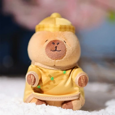 Gambar Tuntunzai x Zhen Huan Boneka Plush Shilang - Cokelat/Gold