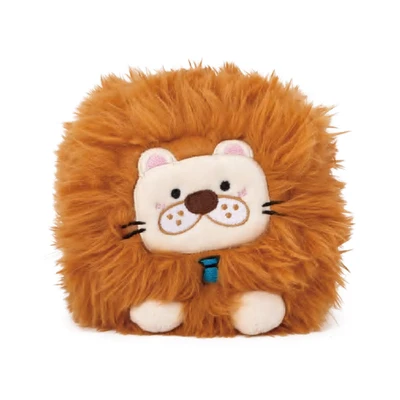 Gambar Squarepals Boneka Plush Lion Ukuran L - Cokelat