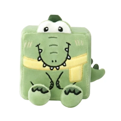 Gambar Squarepals Boneka Plush Crocodile Ukuran L - Hijau