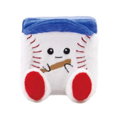 Gambar Squarepals Boneka Plush Baseball Ukuran L - Putih