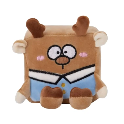 Gambar Squarepals Boneka Plush Elk Ukuran L - Cokelat