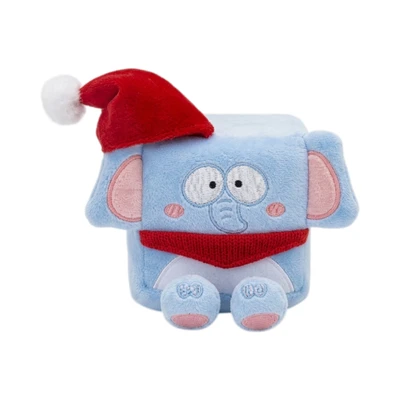 Gambar Squarepals Gantungan Kunci Plush Elephant Ukuran L - Biru