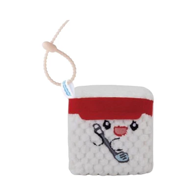 Gambar Squarepals Gantungan Kunci Plush Golf Ukuran S - Putih