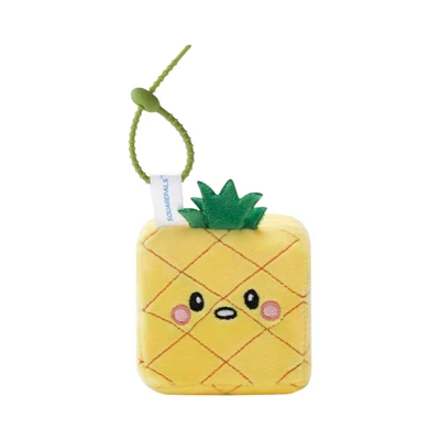 Gambar Squarepals Gantungan Kunci Plush Pineapple Ukuran S - Kuning