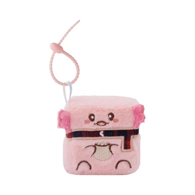 Gambar Squarepals Gantungan Kunci Plush Axolotl Ukuran S - Pink
