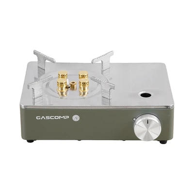 Gambar Gascomp Kompor Gas Portable Square - Hijau