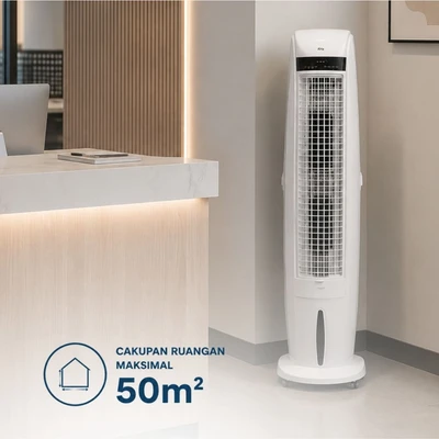 Gambar Krisbow Air Cooler 40 Liter 3500 CMH 350 Watt - Putih
