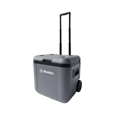 Gambar Montec Cooler Box Roller 52 ltr - Abu-Abu