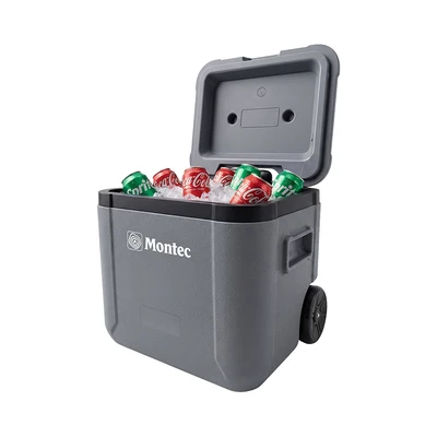 Gambar Montec Cooler Box Roller 52 ltr - Abu-Abu