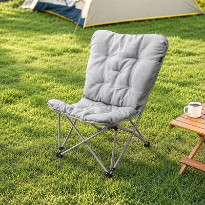 Gambar Montec Kursi Lipat Outdoor Big Butterfly - Abu-Abu