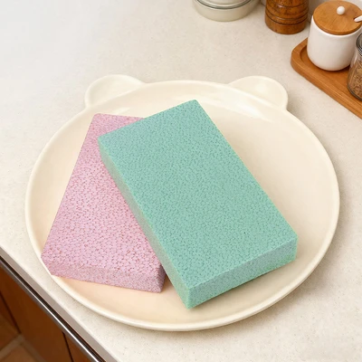 Gambar Proclean Spons Pembersih PVA Set 2 Pcs - Pink/Hijau