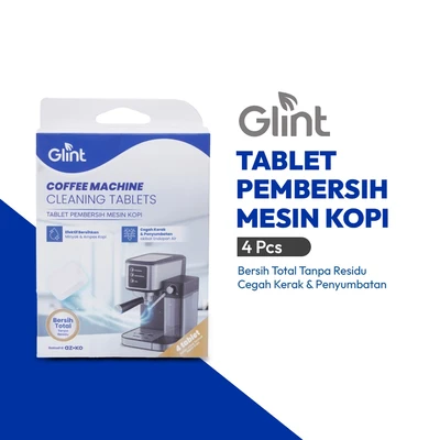 Gambar Glint Tablet Pembersih Mesin Kopi Set 4 Pcs - Hitam
