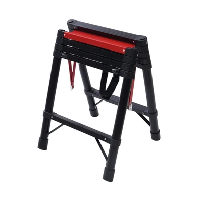 Gambar Fixsteps Tangga Teleskopik Soft Close 1.6 Meter 5+1 Step - Hitam