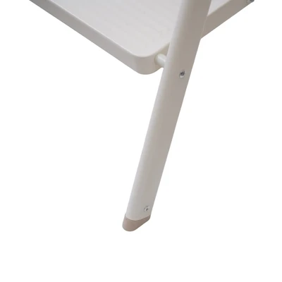 Gambar Fixsteps Tangga Lipat Aluminium Steel 3 Step 95 cm - Putih