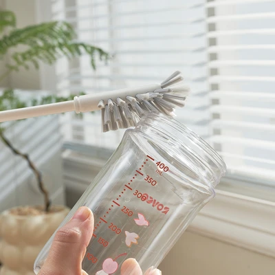 Gambar Proclean Sikat Botol Bristle - Abu-Abu/Putih