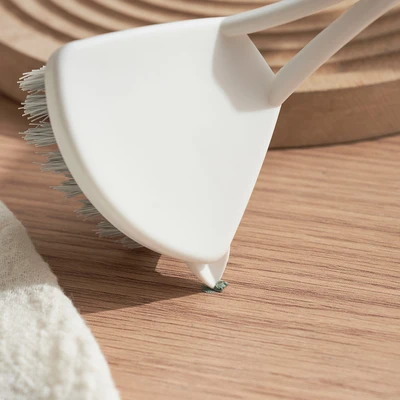 Gambar Proclean Sikat Piring Dengan Gagang Plastik PP - Abu-Abu/Putih