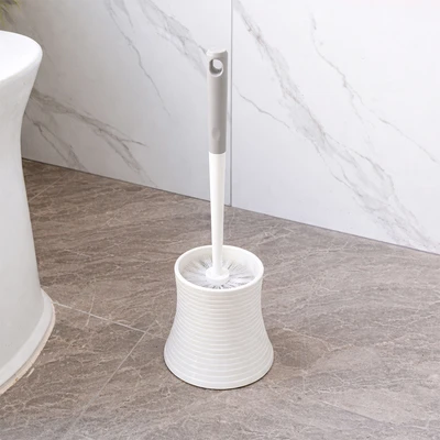 Gambar Proclean Sikat Toilet Dengan Wadah Bristle - Abu-Abu/Putih