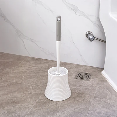 Gambar Proclean Sikat Toilet Dengan Wadah Bristle - Abu-Abu/Putih