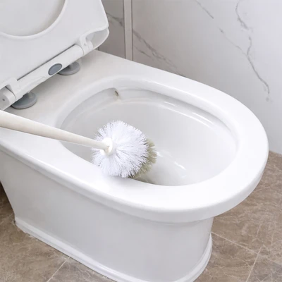 Gambar Proclean Sikat Toilet Dengan Wadah Bristle - Abu-Abu/Putih
