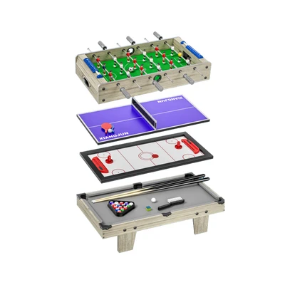 Gambar Kiddy Fun Playset Multi Game Table 4 In 1 - Mix