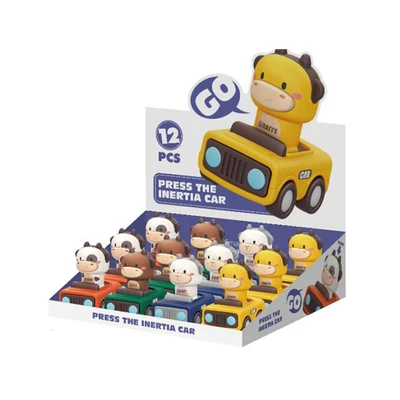 Gambar Little Giggles Animal Press Car Random