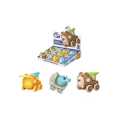 Gambar Little Giggles Whistle Animal Car Friction Random