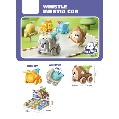 Gambar Little Giggles Whistle Animal Car Friction Random