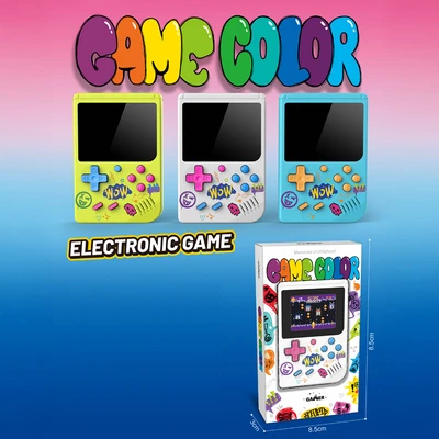 Gambar Kiddy Fun Video Game Console 2.6 Inch 400 Games Random