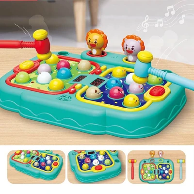 Gambar Kiddy Fun Playset Whack A Mole Lion - Mix