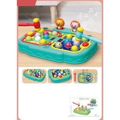 Gambar Kiddy Fun Playset Whack A Mole Lion - Mix