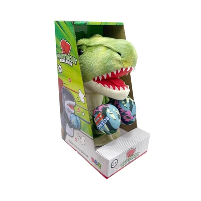 Gambar Kiddy Fun Boneka Dinosaur Boxing Dengan Suara - Hijau