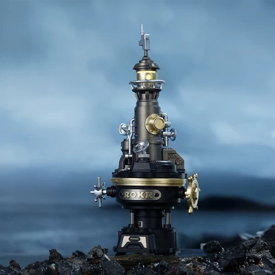 Gambar Rolife Miniatur 3d Industrial City Navi Lighthouse Set 60 Pcs Cgm01 - Mix