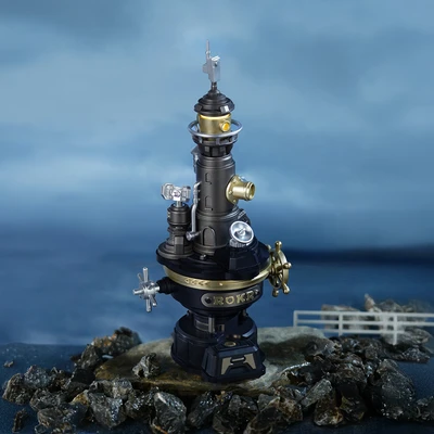 Gambar Rolife Miniatur 3d Industrial City Navi Lighthouse Set 60 Pcs Cgm01 - Mix