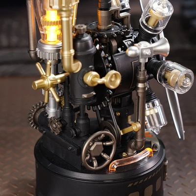 Gambar Rolife Miniatur 3d Industrial City Da Vinci Helicopter Set 154 Pcs Cgl01 - Mix