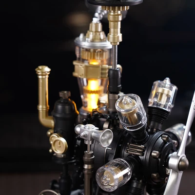 Gambar Rolife Miniatur 3d Industrial City Da Vinci Helicopter Set 154 Pcs Cgl01 - Mix