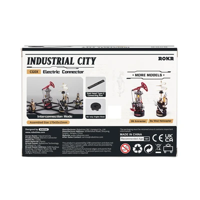 Gambar Rolife Part Konektor Industrial City Electric Cg0x - Hitam