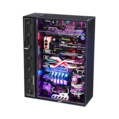 Gambar Rolife Miniatur 3d Marble Run The Future City Set 140 Pcs Mr02s - Hitam