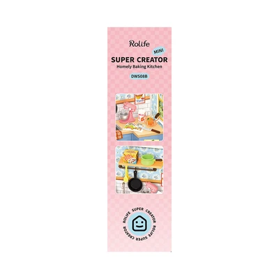 Gambar Rolife Miniatur 3d Super Creator Homely Baking Kitchen Set 62 Pcs Dws08b - Mix