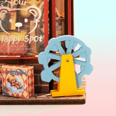 Gambar Rolife Miniatur 3d Mini Store Whimsy Toy Shop Set 81 Pcs Ds044 - Mix