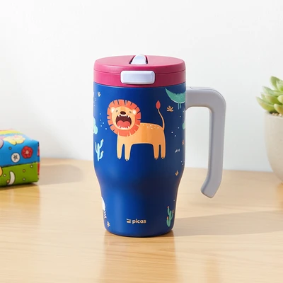 Gambar Picas Critter Botol Vacuum Flask Stainless Steel 304 550 ml - Biru Navy